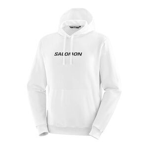 Salomon Men's Logo White Hoodie